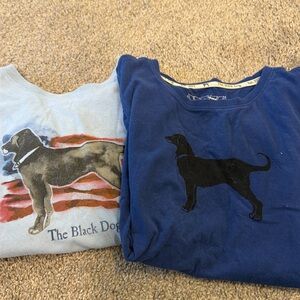 Bundle of Black Dog kids t-shirts size small